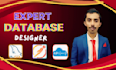 be your expert database designer and developer, erd, sql queries, and mysql