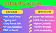 do complete fast excel data entry
