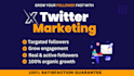 do x twitter marketing for real organic followers growth