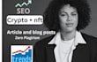 write nft articles and SEO optimized crypto blogs