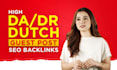craft high da dutch guest posts with authoritative dofollow SEO backlinks