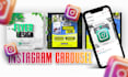 do instagram carousel design