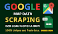do google maps data scraping and b2b lead generation service