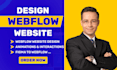 convert figma to webflow, develop professional webflow website