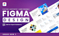 design professional website ui design, mobile app UI UX, and landing page ui ux