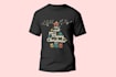 custom typography t shirt design