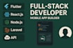 be your frontend and backend developer to build application