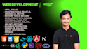 build, debug web apps, website development, mern, mean as full stack