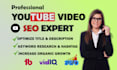 do best youtube video SEO and channel optimization for top ranking