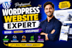 design, redesign or develop a professional wordpress website