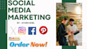 be your monthly social media manager and content creator