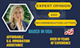 write a powerful immigration eb 2 niw expert opinion letter