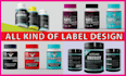 professional product packaging and custom label design