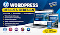 redesign and customize your wordpress website