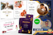design save the date , wedding invitation suite menu, rsvp