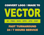 professionally convert logo or image to vector in coreldraw