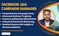be expert facebook ads campaign manager