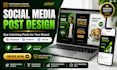 design posts for facebook, linkedin and instagram