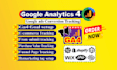 fix or setup google analytics 4, ga4 ecommerce tracking, conversion tracking gtm
