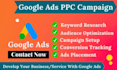 setup, optimize and manage your google search ads campaign