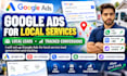 set up google ads for local service lead generation and tracking