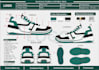 do custom sneaker design tech pack for you