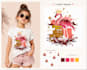 design trendy graphic tees for fashion brands