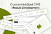 build custom hubspot cms modules and dynamic pages