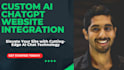 create a ai website using langchain, chatgpt, ai chatbot
