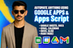 be your google sheets automation, API integration and apps script expert
