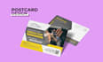design professional  direct mail eddm postcard, business flyer