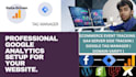 setup google analytic ga4  with conversation tracking wp,shopify,wix