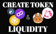 create your crypto token and memecoin