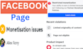 solve facebook page monetization problem in 24 hour