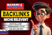 create russian SEO link building with high quality dofollow ru backlinks