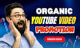 do organic youtube promotion to grow your video