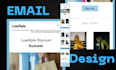 design a email template