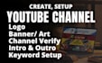 create and setup youtube channel