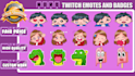 create attractive custom emotes and badges for your stream