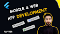 develop android, IOS app and web app using flutter