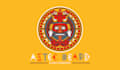 do design prehispanic aztec beard and mexican logo