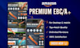 design premium amazon a plus content amazon premium ebc and brand story