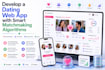 develop a dating web app with smart matchmaking algorithms
