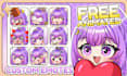 custom twitch emotes, discord emoji, sub badges, and animated for stream