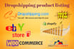 add winning products on shopify store via dser, zendrop, cj dropshipping, autods