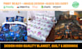 design custom blanket, bedding set, quilt or duvet for pod