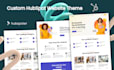 do custom hubspot cms website theme