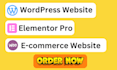 make a small business wordpress website