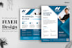 design clean, professional flyer, brochure and postcard