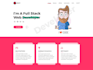 make attractive website using java spring boot, react js and next js